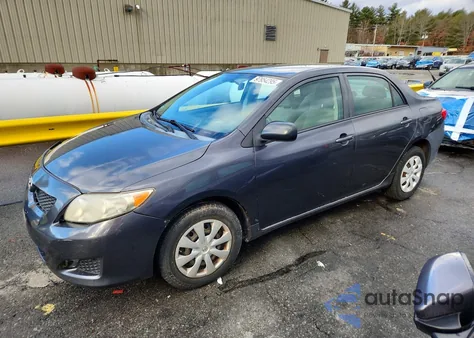 2010 Toyota Corolla Base from USA, damaged, VIN 2T1BU4EE3AC373582